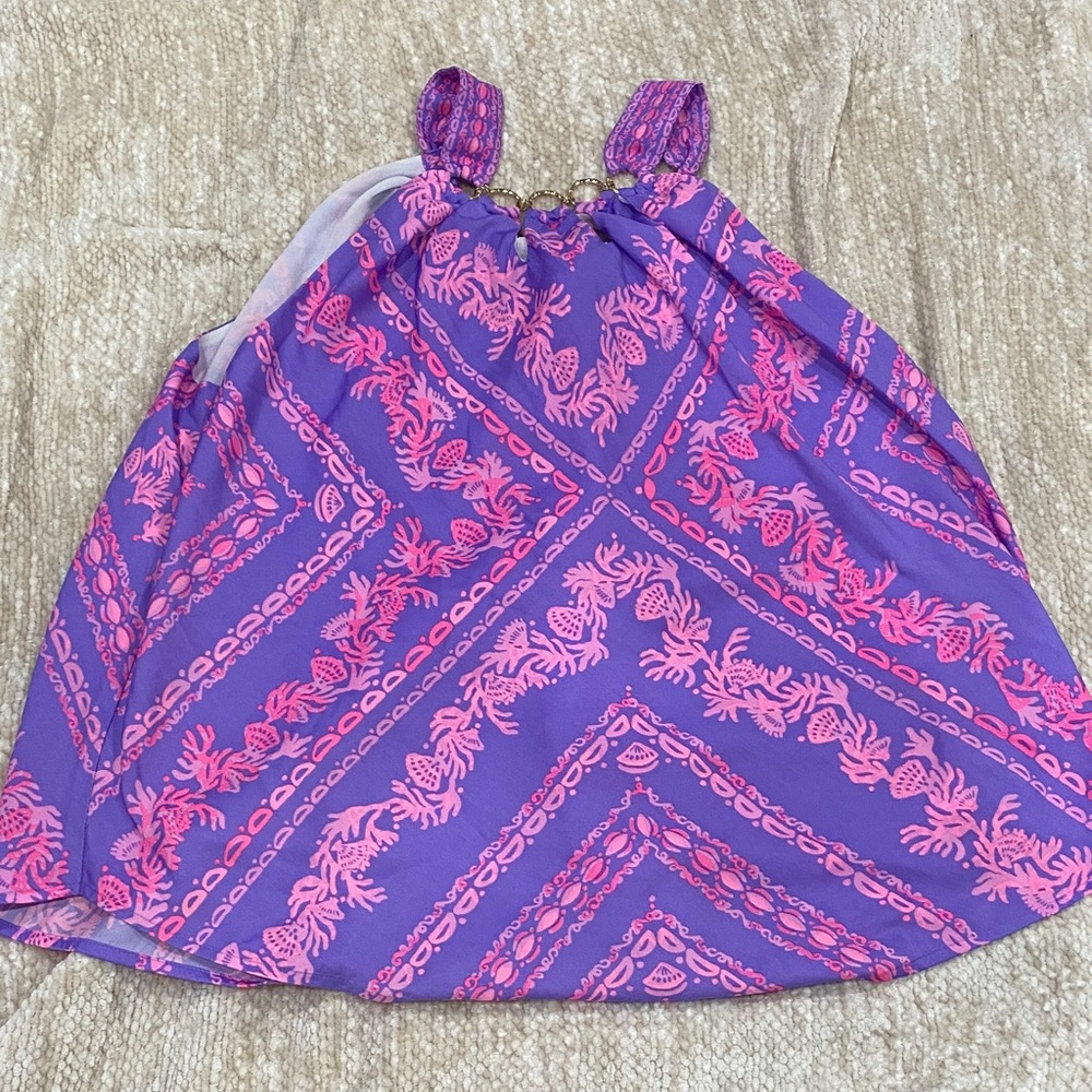 Lilly Pulitzer Pink and Purple Patterned Garment
